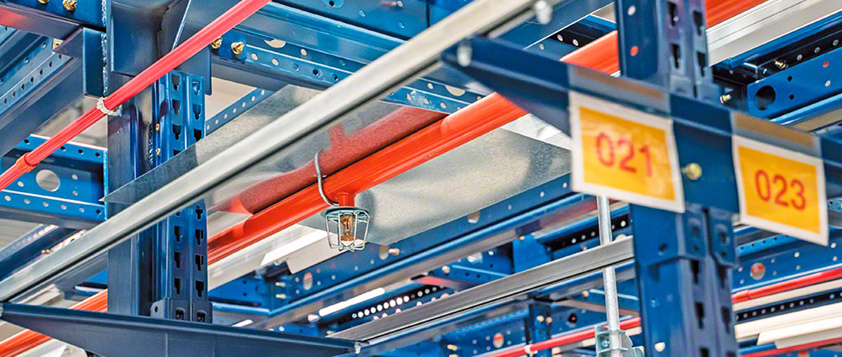 Fire Sprinklers System For Warehouses